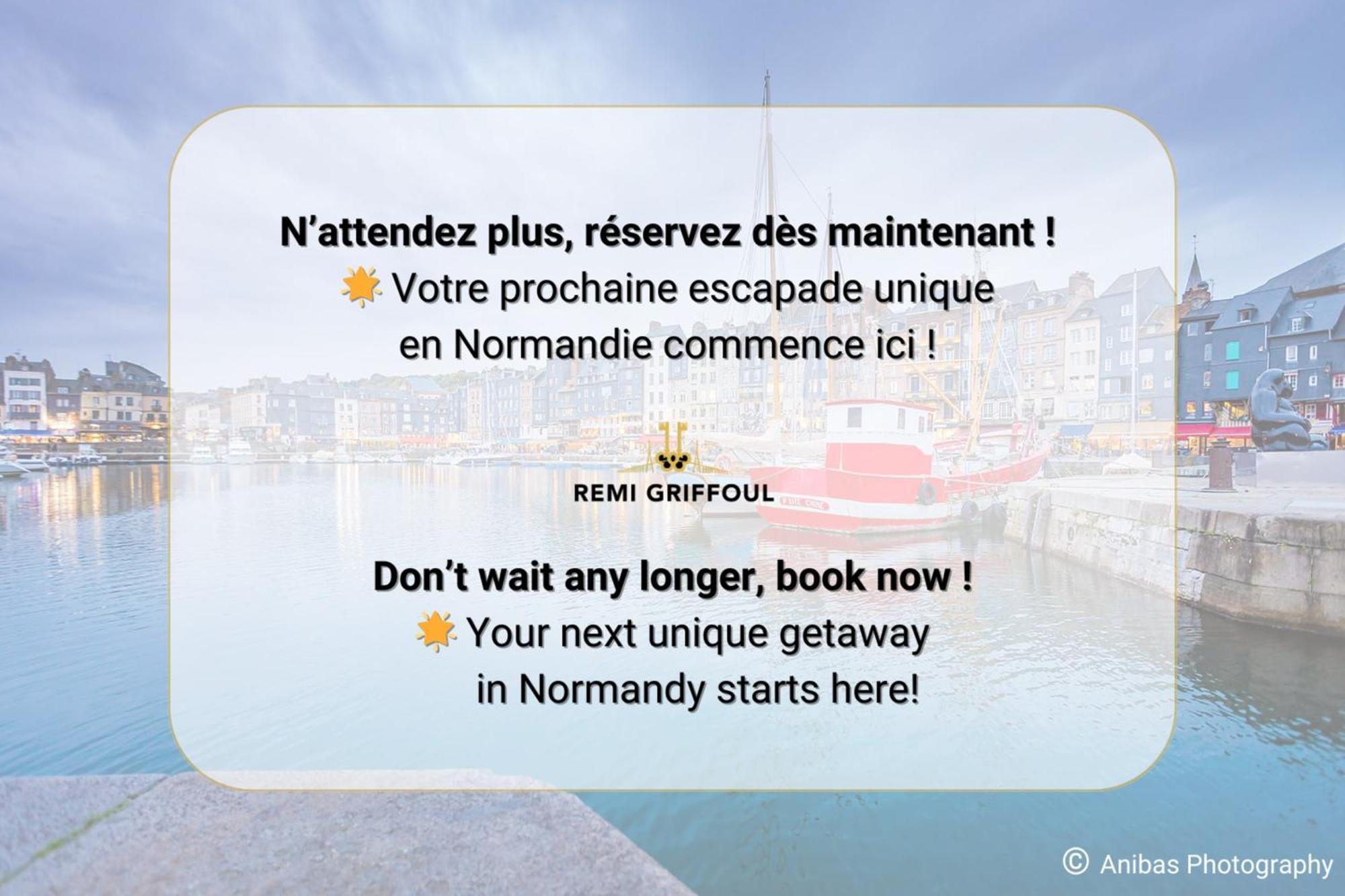 Emeraude Cozy Nest 3 Heart Of Historic District 2 Guests 옹플뢰르 외부 사진