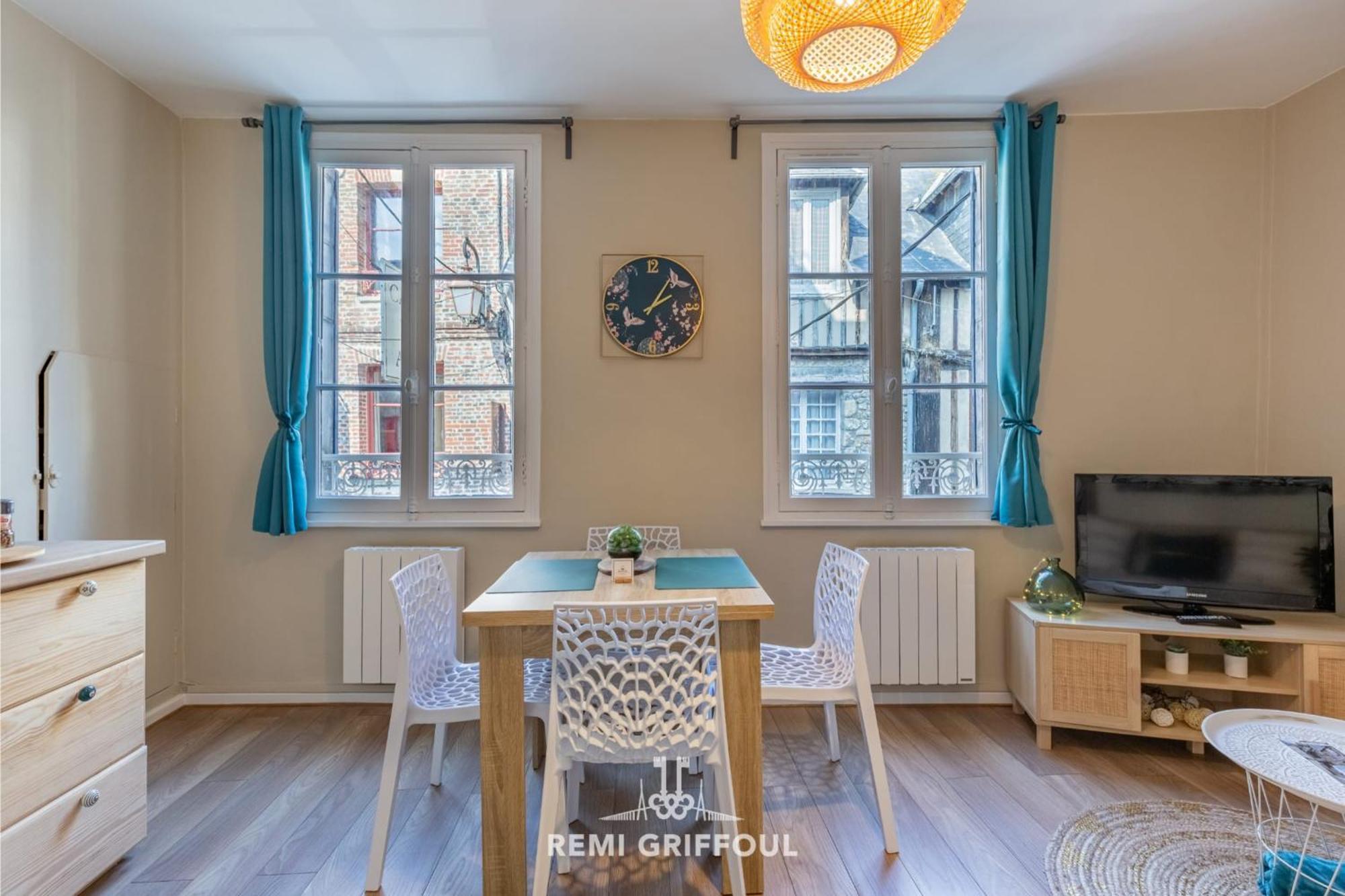 Emeraude Cozy Nest 3 Heart Of Historic District 2 Guests 옹플뢰르 외부 사진
